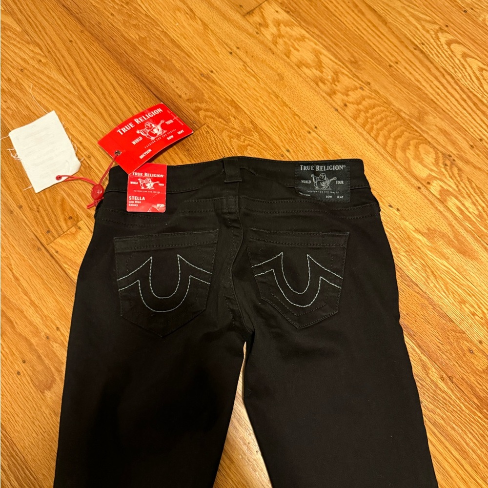 NWT True Religion Stella Lowrise Skinny Size 25 - Picture 3 of 4